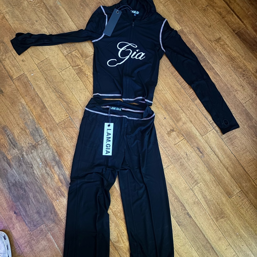 Black I AM GIA  Tracksuit